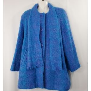 Donegal Design Mohair Coat